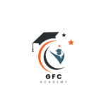 Black and Orange Simple Education Logo